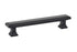 Emtek 86492US19 Geometric Rectangular Cabinet Pull with 5" Center to Center Flat Black Finish Sparrow Supply