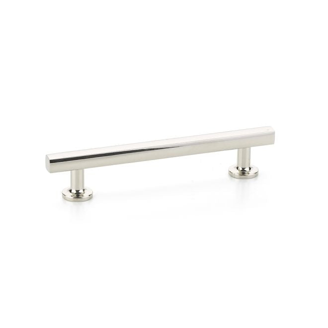 Emtek 86676US14 Freestone Cabinet Pull with 5" Center to Center Polished Nickel Lifetime Finish Sparrow Supply