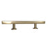 Emtek 86682US4 Freestone Extended Cabinet Pull with 3-1/2" Center to Center Satin Brass Finish Sparrow Supply