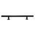 Emtek 86683US19 Freestone Extended Cabinet Pull with 6" Center to Center Flat Black Finish Sparrow Supply