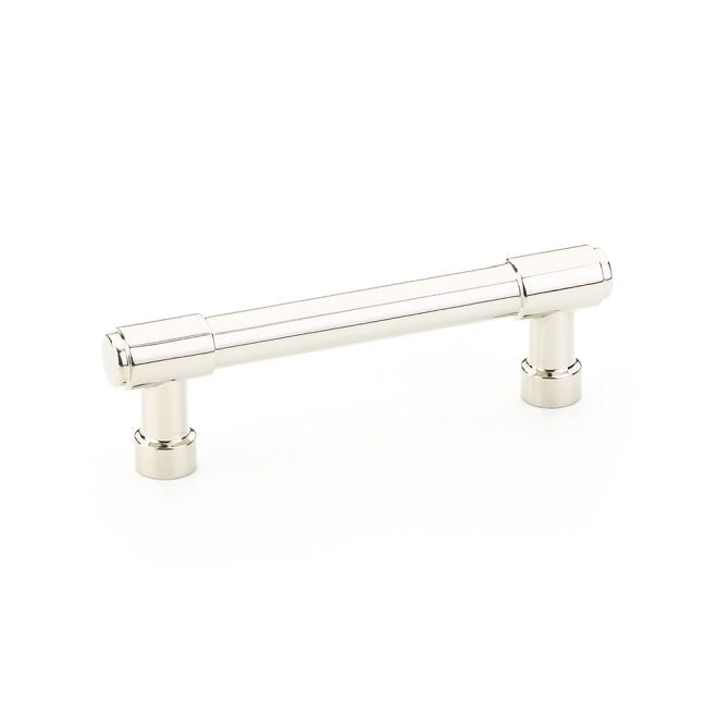 Emtek 86686US14 Jasper Cabinet Pull with 3-1/2" Center to Center Polished Nickel Lifetime Finish Sparrow Supply