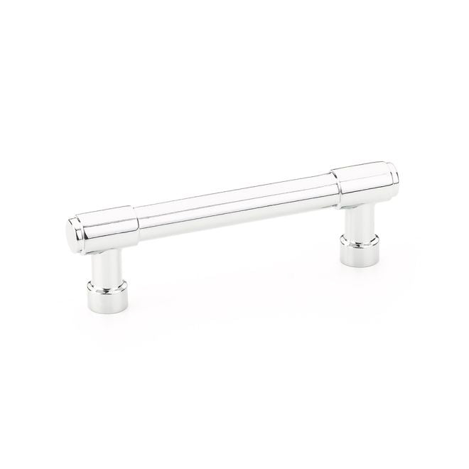 Emtek 86686US26 Jasper Cabinet Pull with 3-1/2" Center to Center Polished Chrome Finish Sparrow Supply