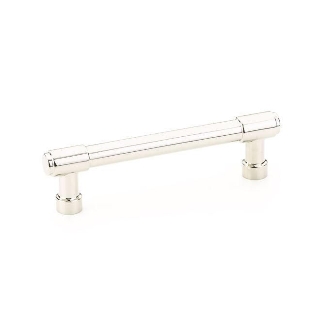 Emtek 86687US14 Jasper Cabinet Pull with 4" Center to Center Polished Nickel Lifetime Finish Sparrow Supply