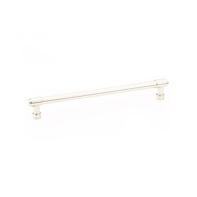 Emtek 86690US14 Jasper Cabinet Pull with 8" Center to Center Polished Nickel Lifetime Finish Sparrow Supply