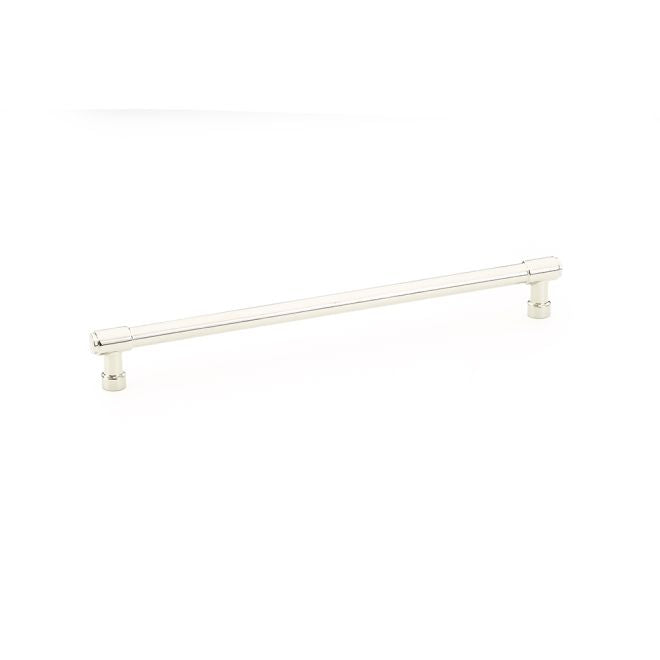 Emtek 86691US14 Jasper Cabinet Pull with 10" Center to Center Polished Nickel Lifetime Finish Sparrow Supply