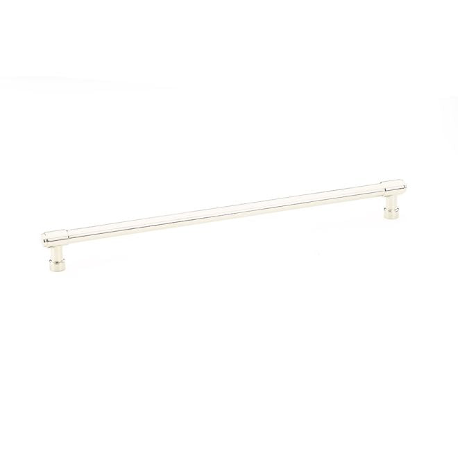 Emtek 86692US14 Jasper Cabinet Pull with 12" Center to Center Polished Nickel Lifetime Finish Sparrow Supply
