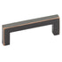 Emtek 86704US10B Warwick Cabinet Pull with 3-1/2" Center to Center Oil Rubbed Bronze Finish Sparrow Supply