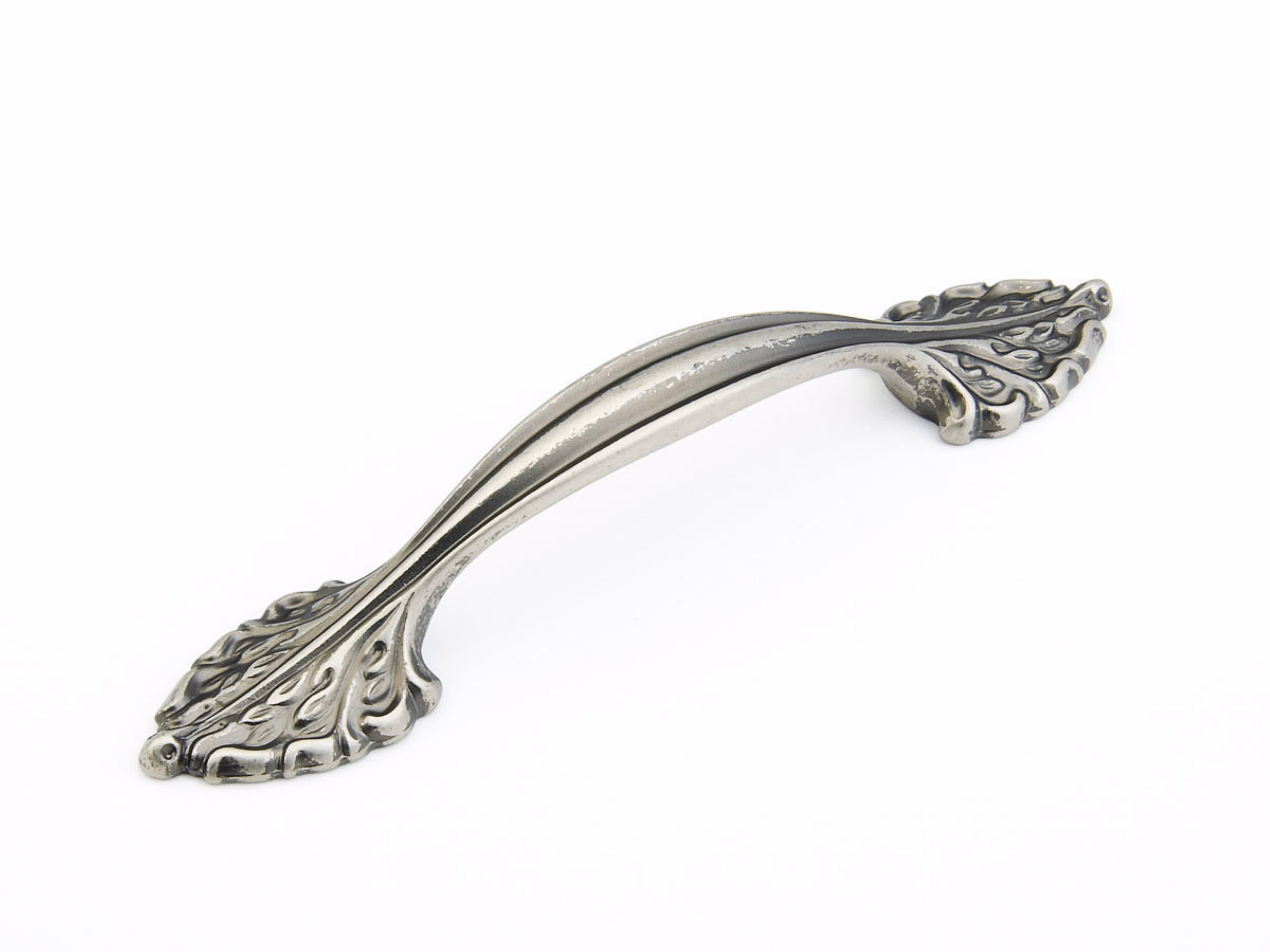 Schaub 871-CRS 96mm Center to Center Corinthian Cabinet Pull Corinthian Silver Finish Sparrow Supply
