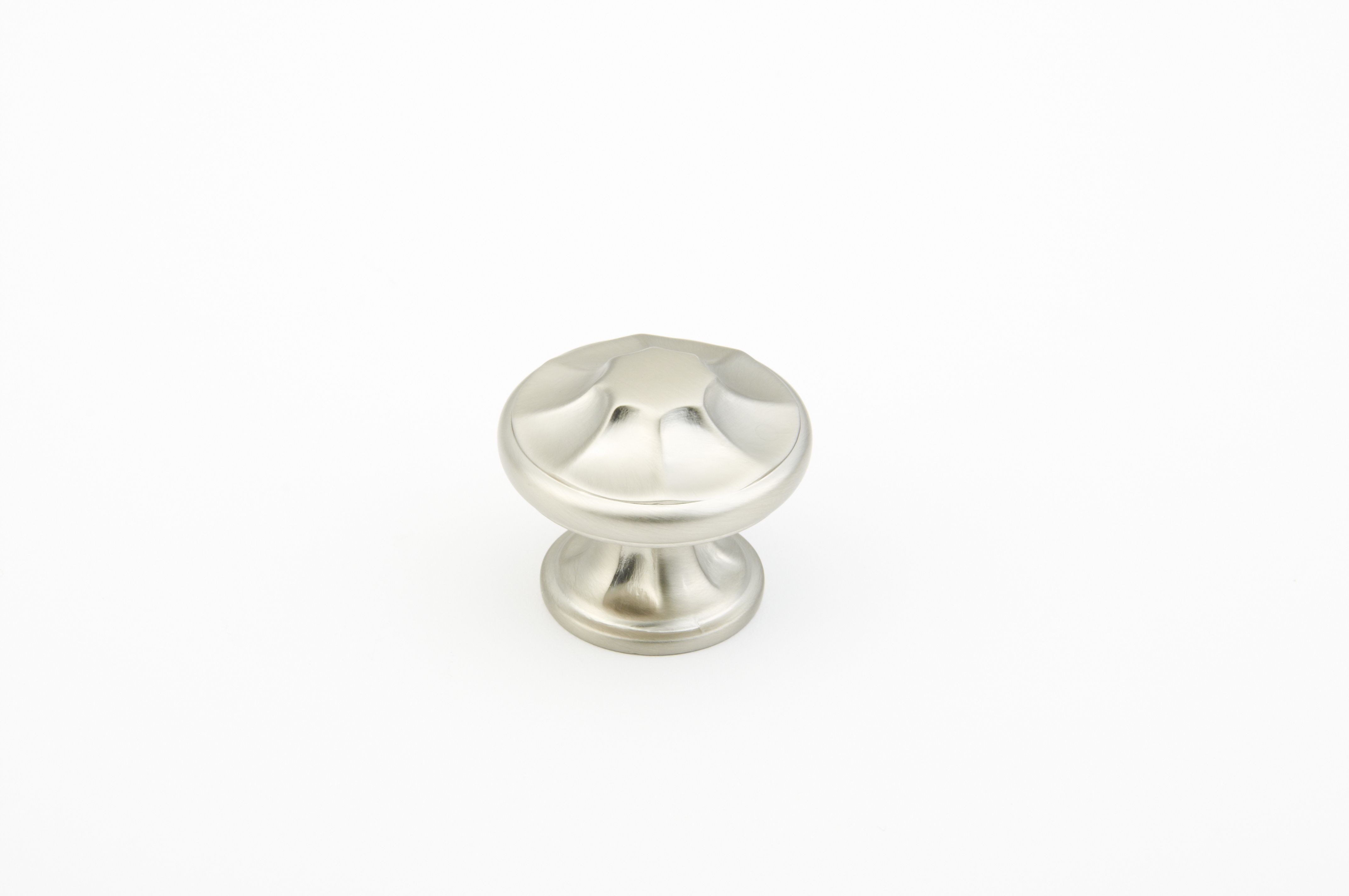 Schaub 876-15 1-3/8" Empire Cabinet Knob Satin Nickel Finish Sparrow Supply