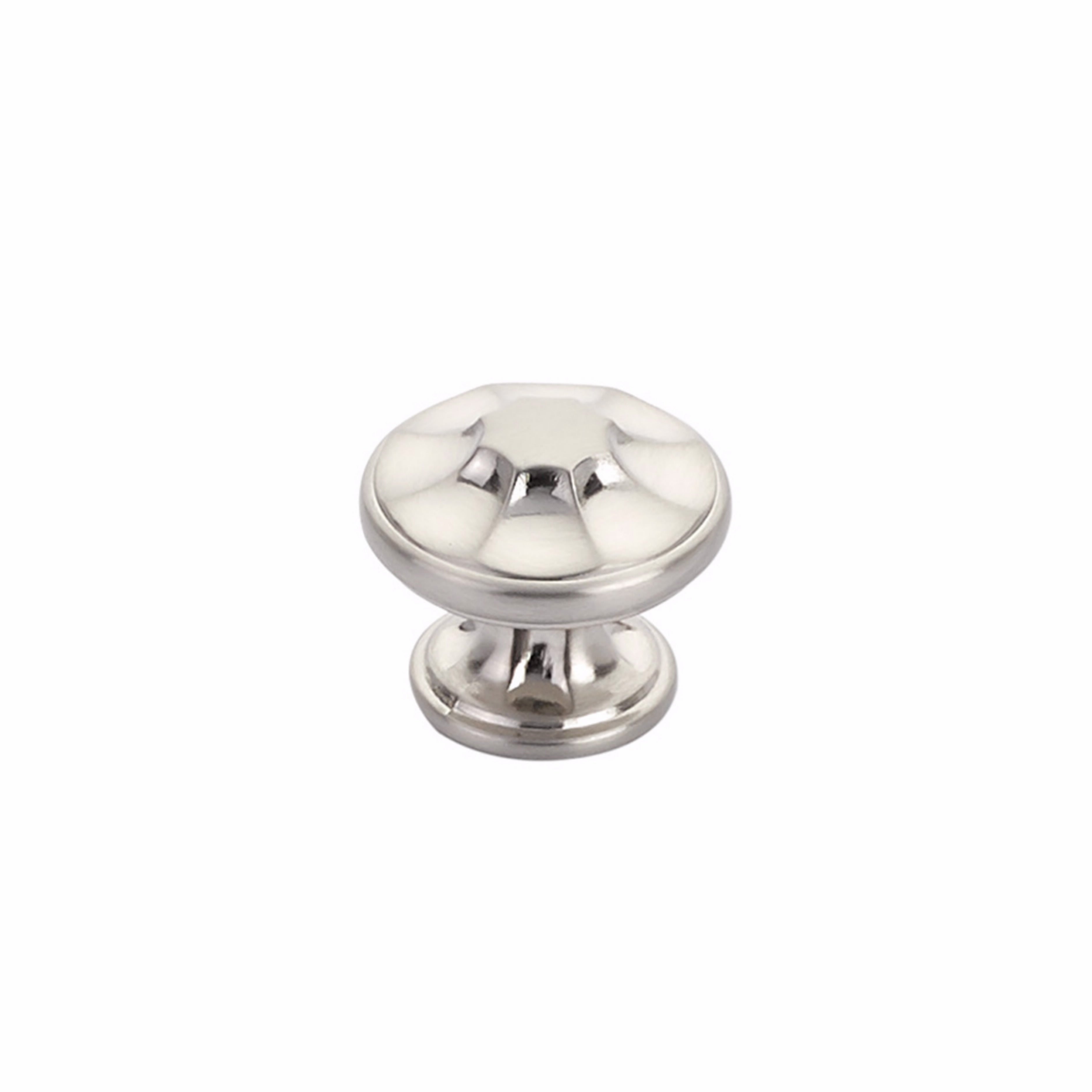 Schaub 876-BN 1-3/8" Empire Cabinet Knob Brushed Nickel Finish Sparrow Supply