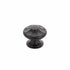 Schaub 876-MB 1-3/8" Empire Cabinet Knob Matte Black Finish Sparrow Supply