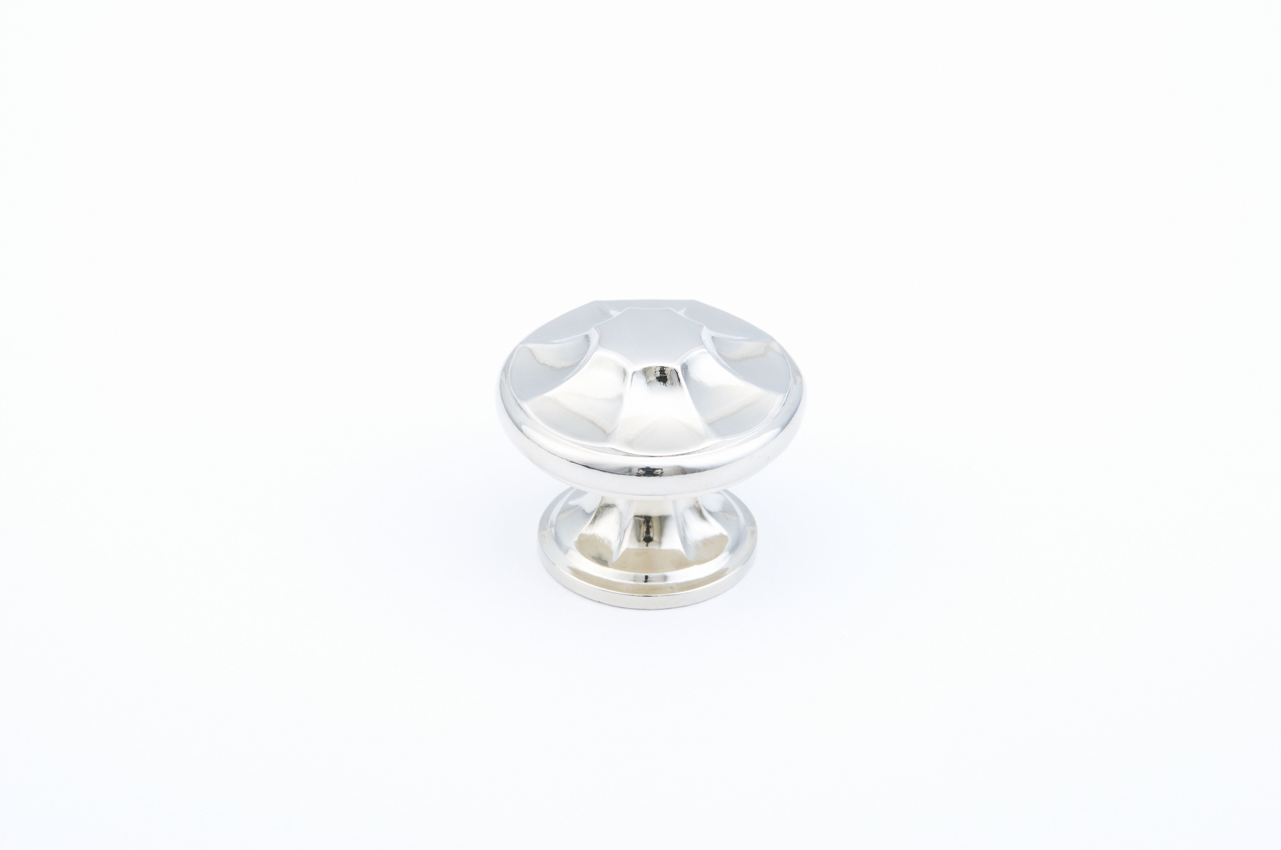 Schaub 876-PN 1-3/8" Empire Cabinet Knob Polished Nickel Finish Sparrow Supply