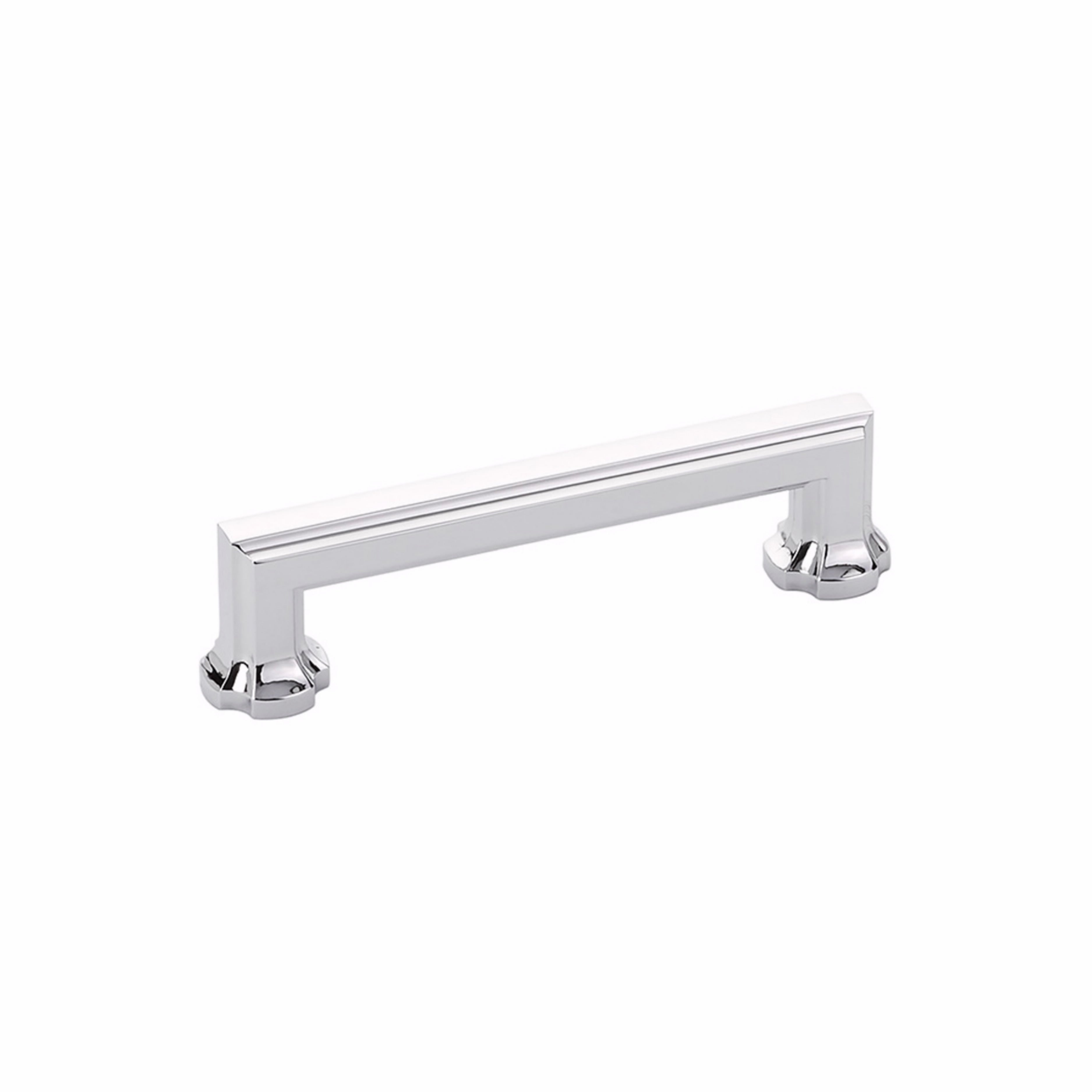 Schaub 877-26 4" Center to Center Empire Cabinet Pull Polished Chrome Finish Sparrow Supply