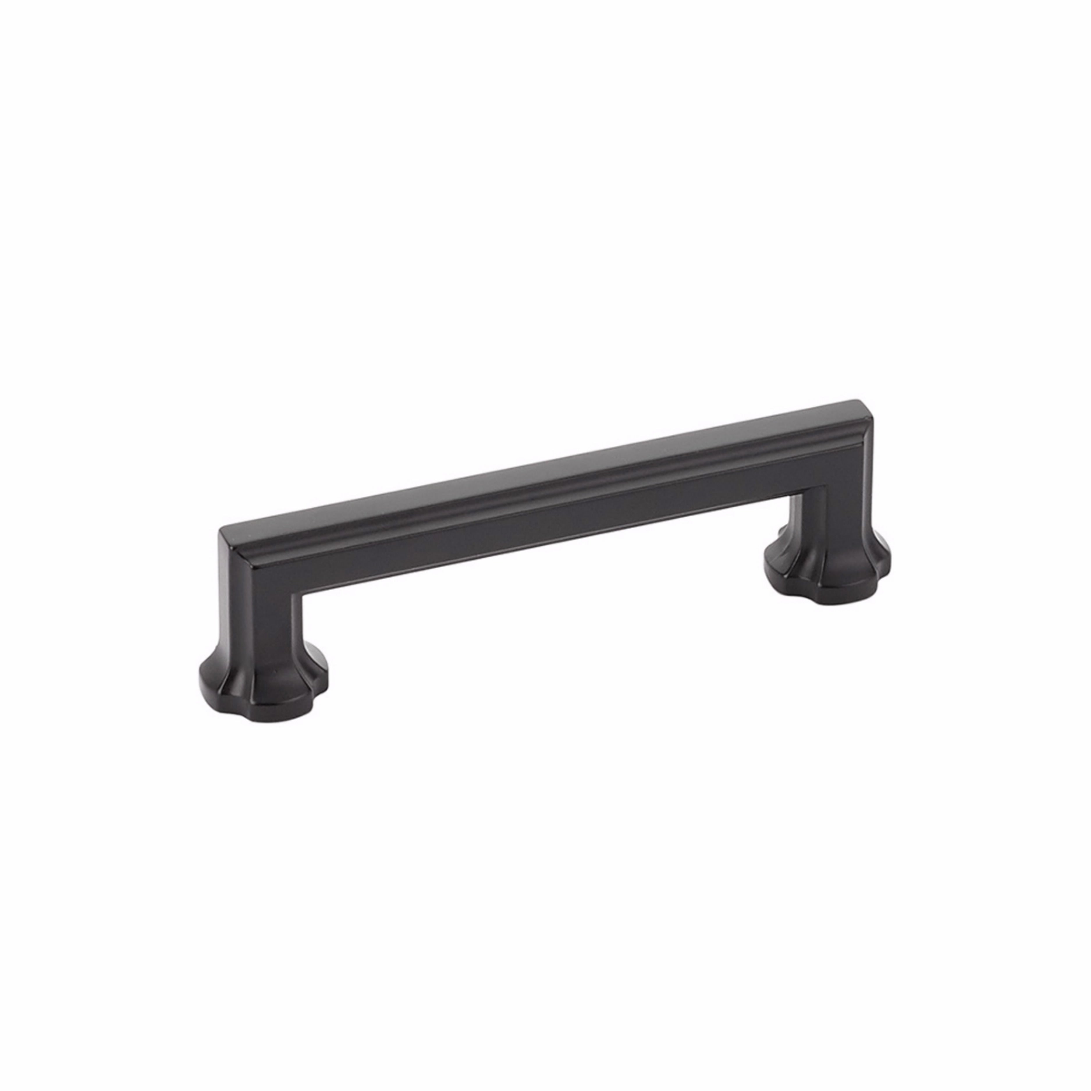 Schaub 877-MB 4" Center to Center Empire Cabinet Pull Matte Black Finish Sparrow Supply