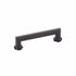 Schaub 877-MB 4" Center to Center Empire Cabinet Pull Matte Black Finish Sparrow Supply