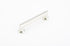 Schaub 877-PN 4" Center to Center Empire Cabinet Pull Polished Nickel Finish Sparrow Supply
