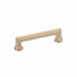 Schaub 877-SSB 4" Center to Center Empire Cabinet Pull Signature Satin Brass Finish Sparrow Supply