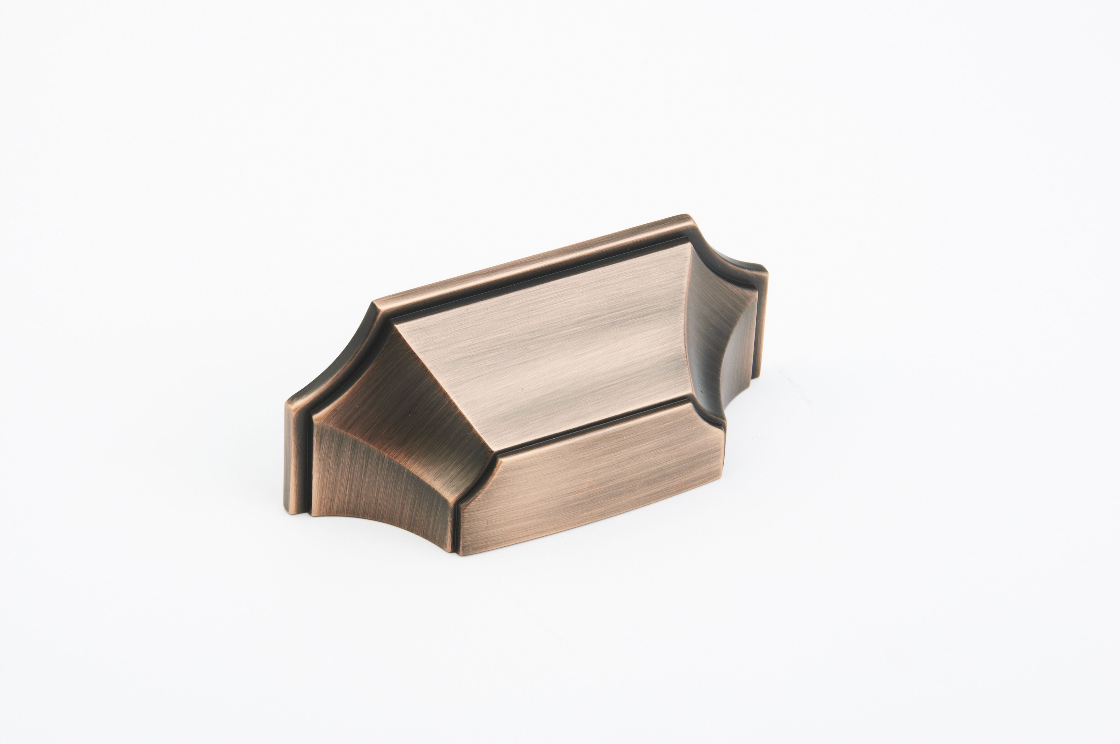 Schaub 878-EBZ 3" Center to Center Empire Cup Pull Empire Bronze Finish Sparrow Supply