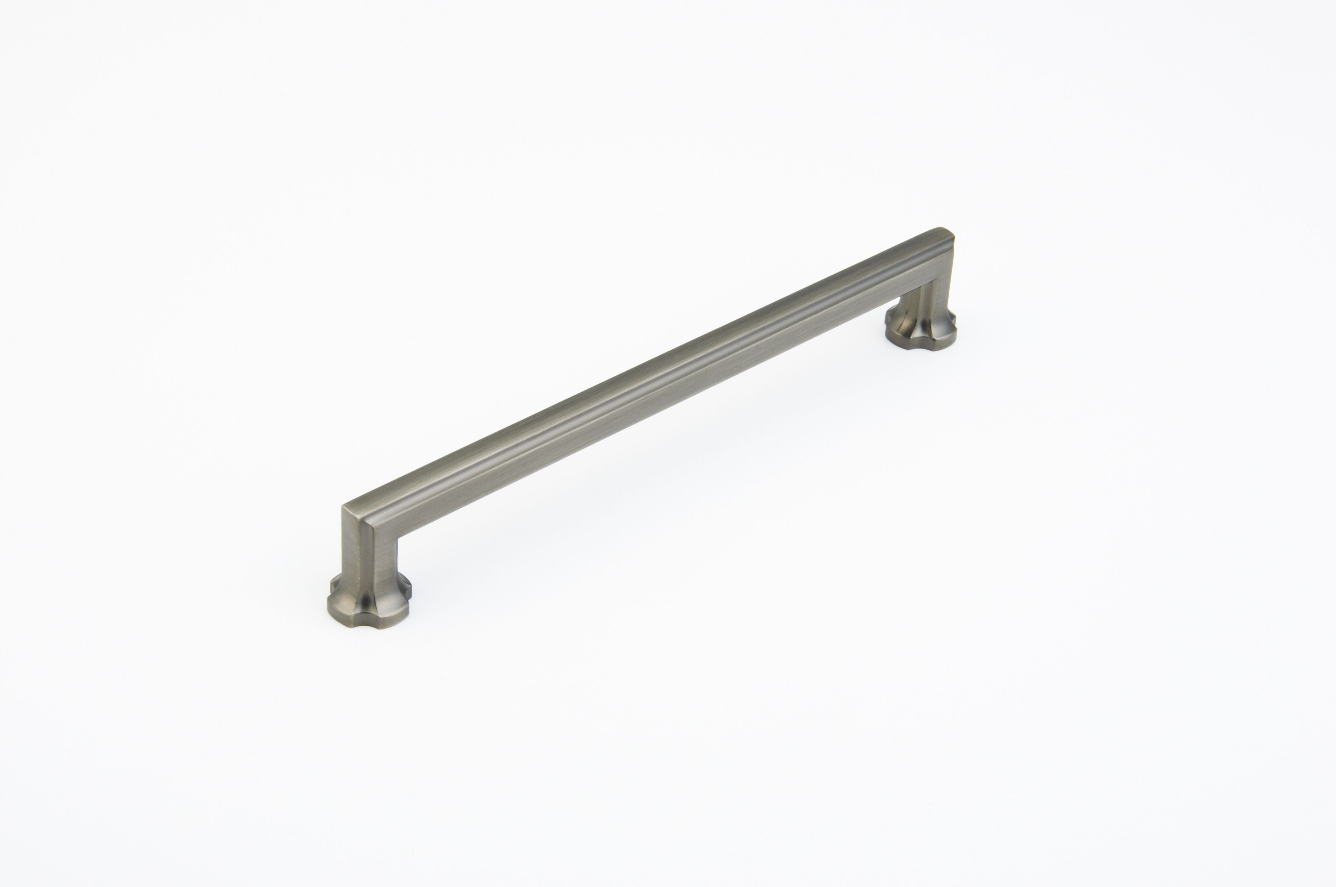Schaub 879-AN 8" Center to Center Empire Cabinet Pull Antique Nickel Finish Sparrow Supply