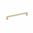 Schaub 879-SSB 8" Center to Center Empire Cabinet Pull Signature Satin Brass Finish Sparrow Supply