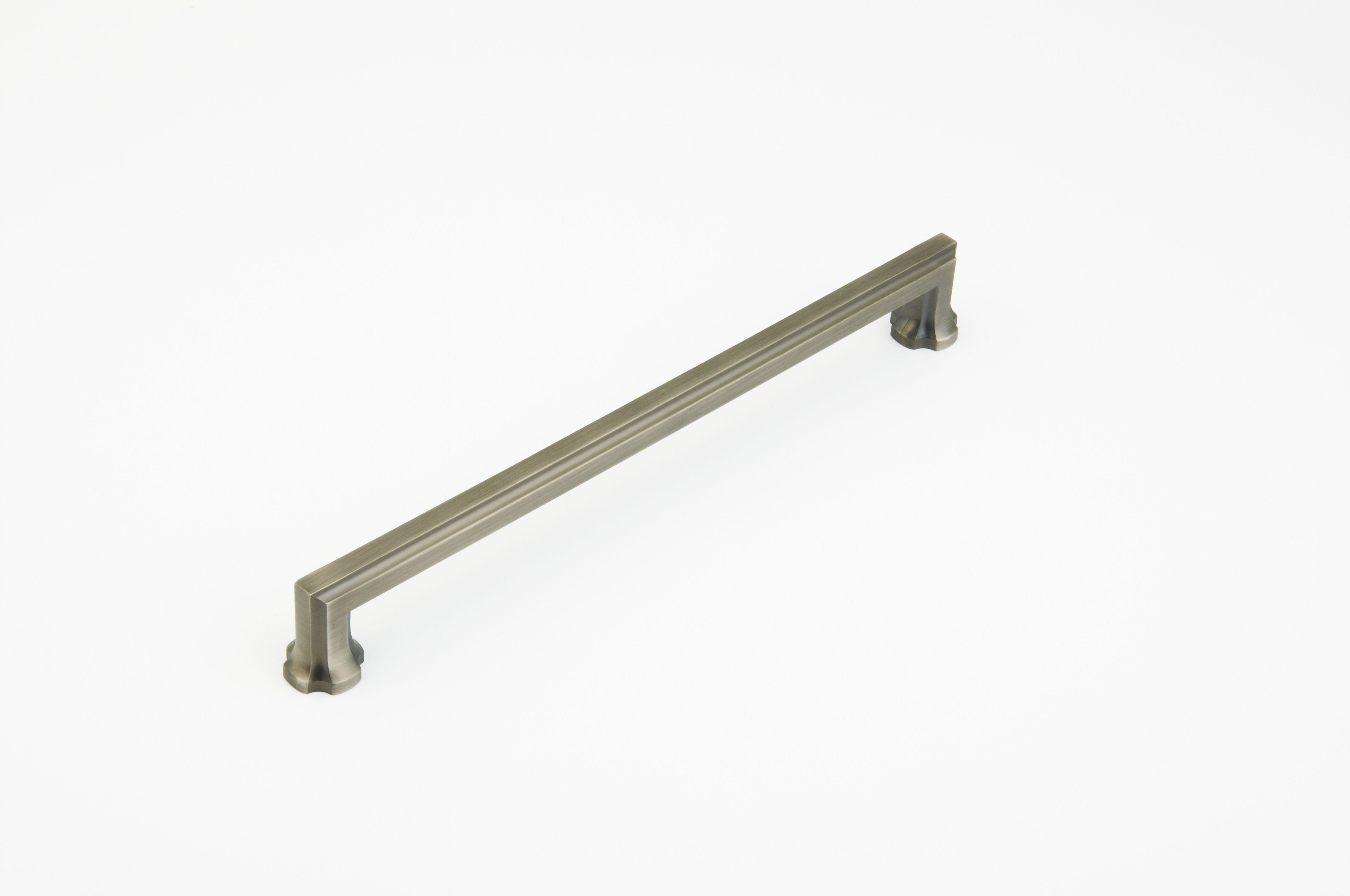 Schaub 880-AN 12" Center to Center Empire Appliance Pull Antique Nickel Finish Sparrow Supply