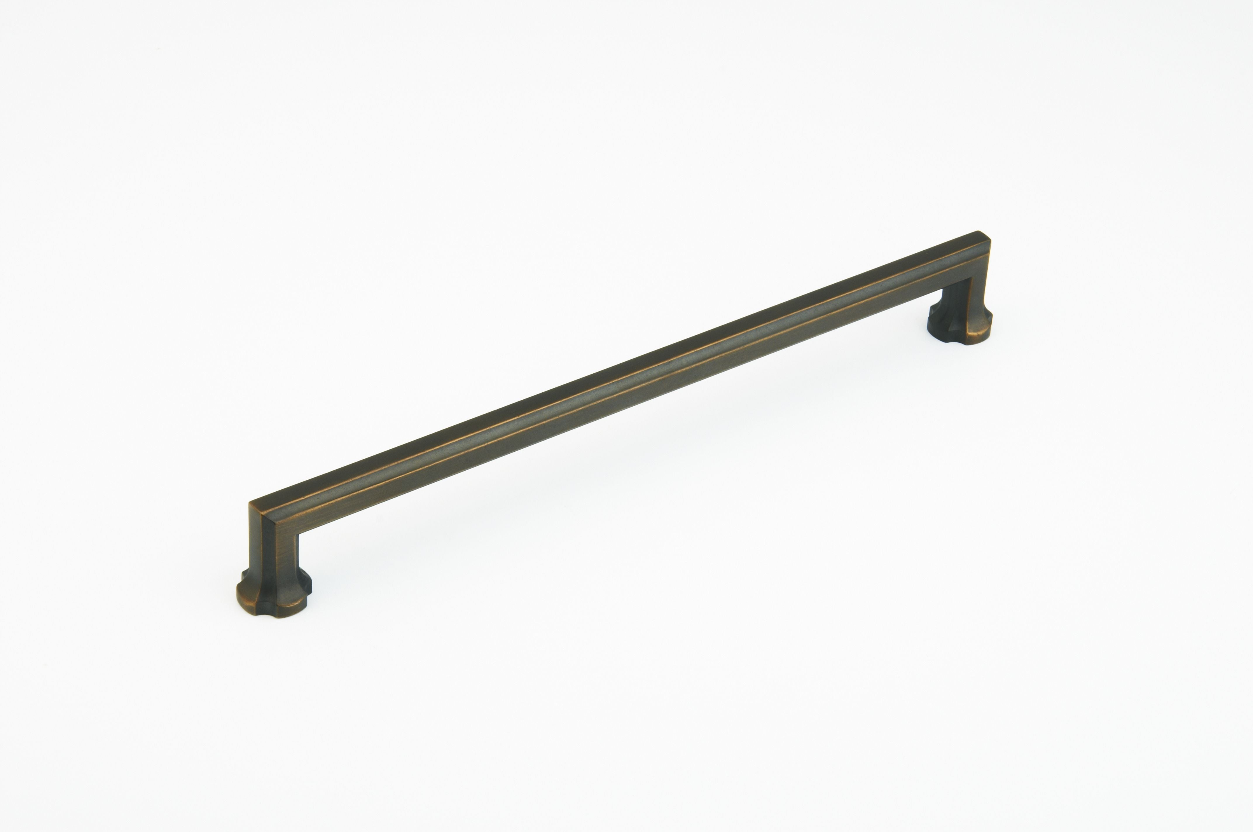 Schaub 881-ABZ 15" Center to Center Empire Appliance Pull Ancient Bronze Finish Sparrow Supply