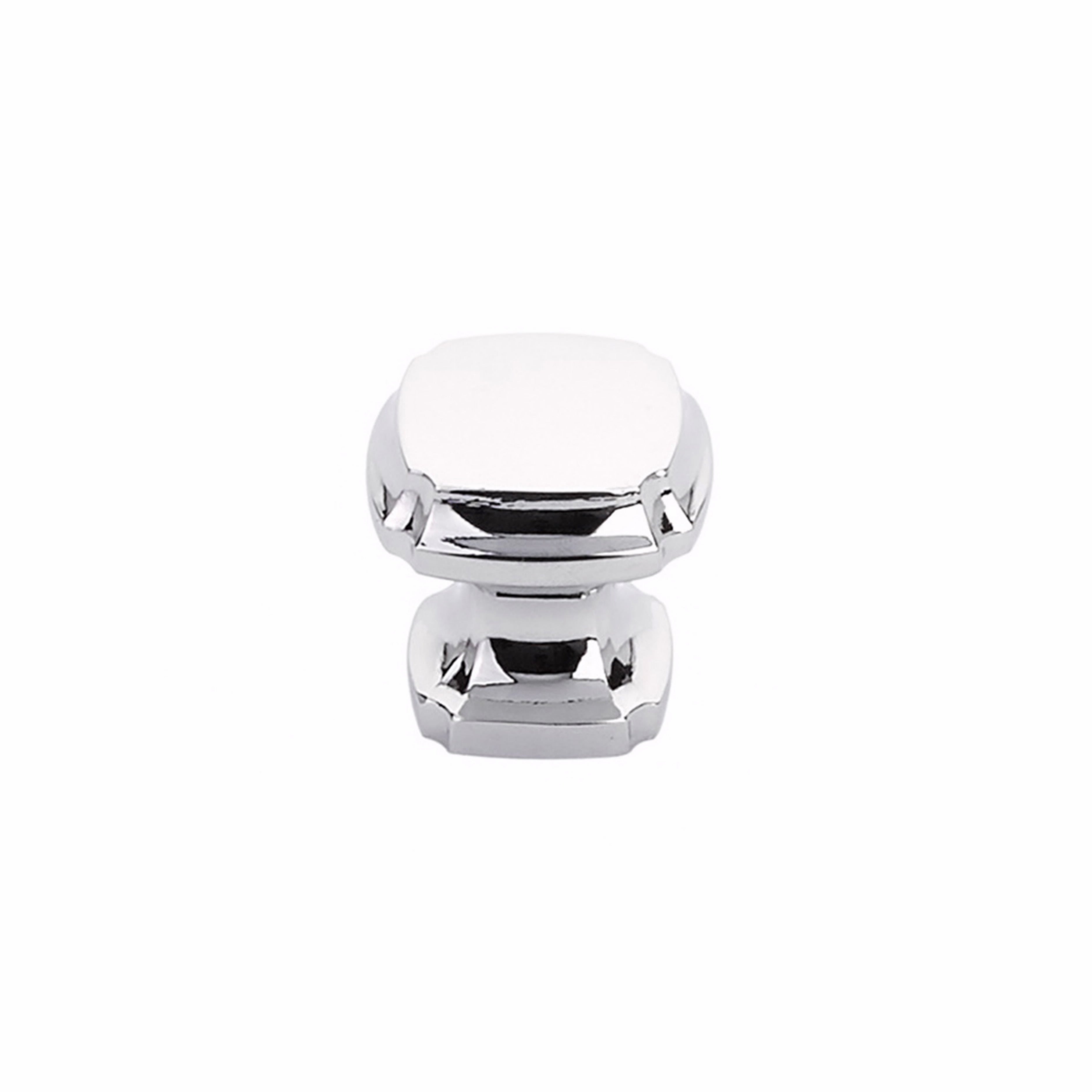 Schaub 882-26 1-3/8" Empire Square Cabinet Knob Polished Chrome Finish Sparrow Supply