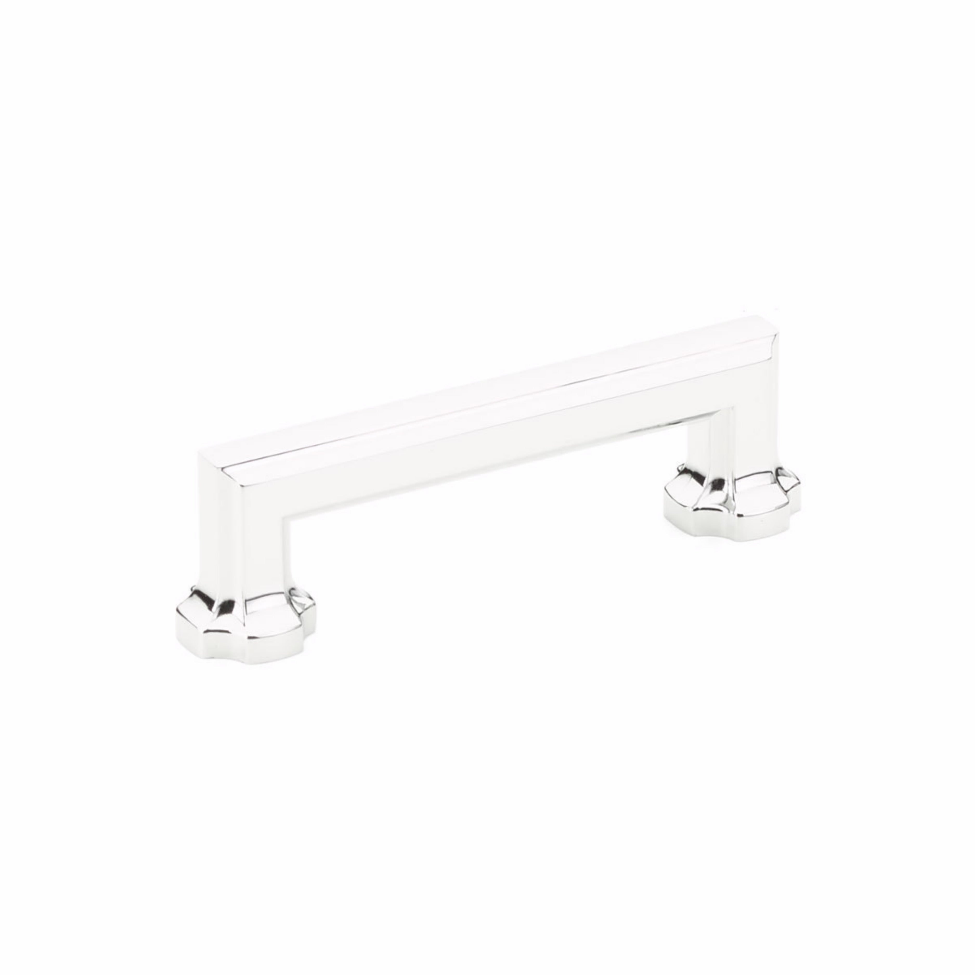 Schaub 883-26 3-1/2" Center to Center Empire Cabinet Pull Polished Chrome Finish Sparrow Supply