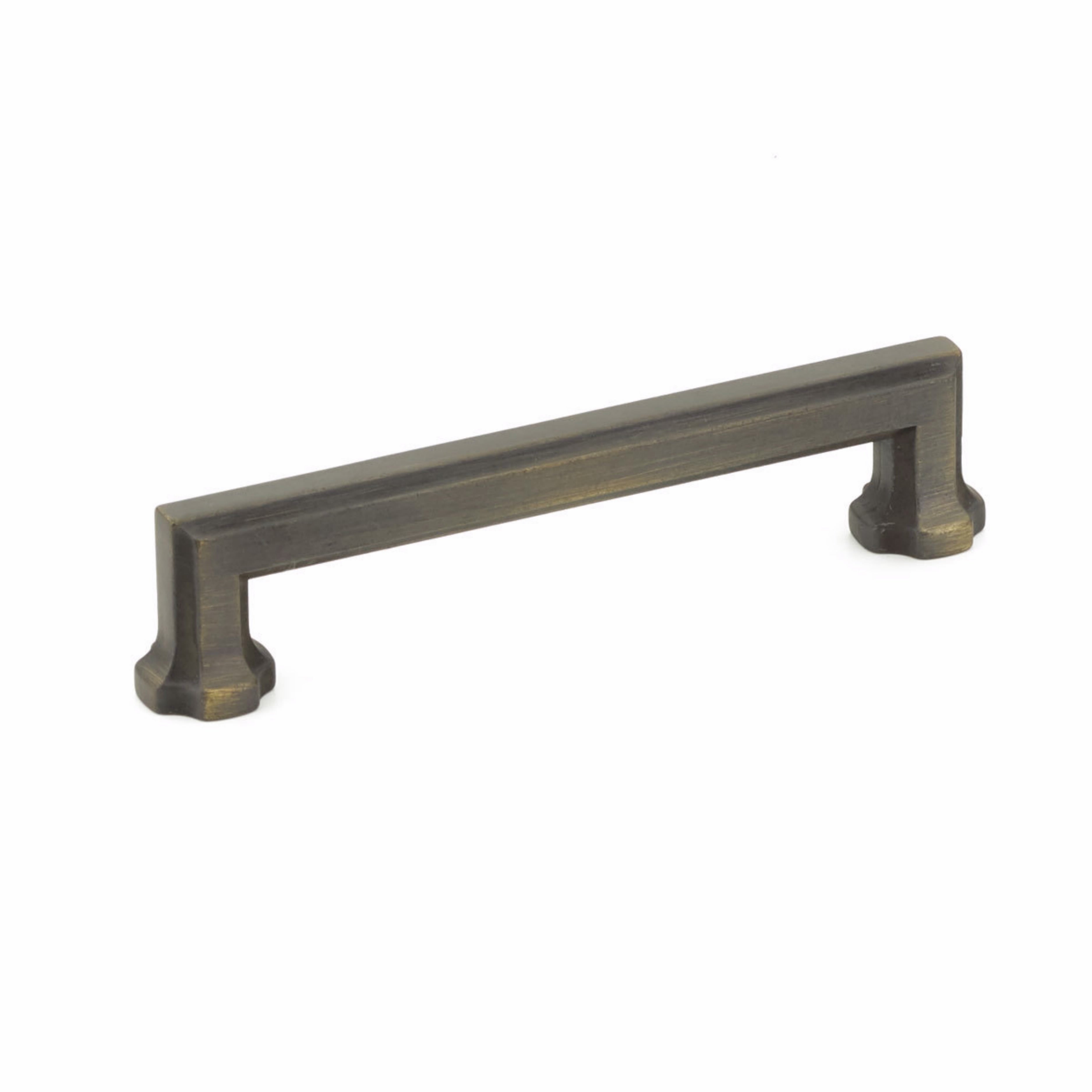 Schaub 884-ABZ 5" Center to Center Empire Cabinet Pull Ancient Bronze Finish Sparrow Supply