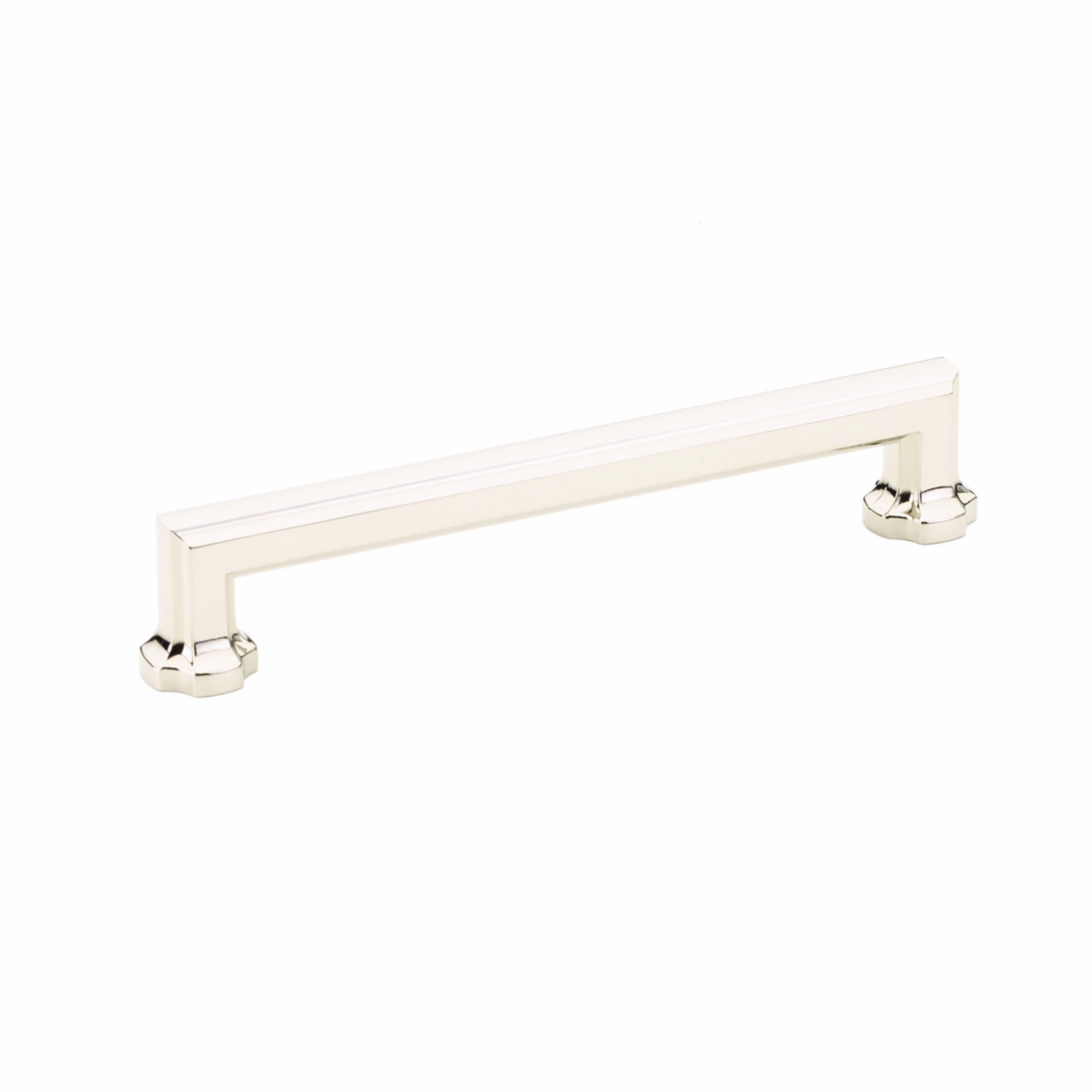 Schaub 885-PN 6" Center to Center Empire Cabinet Pull Polished Nickel Finish Sparrow Supply
