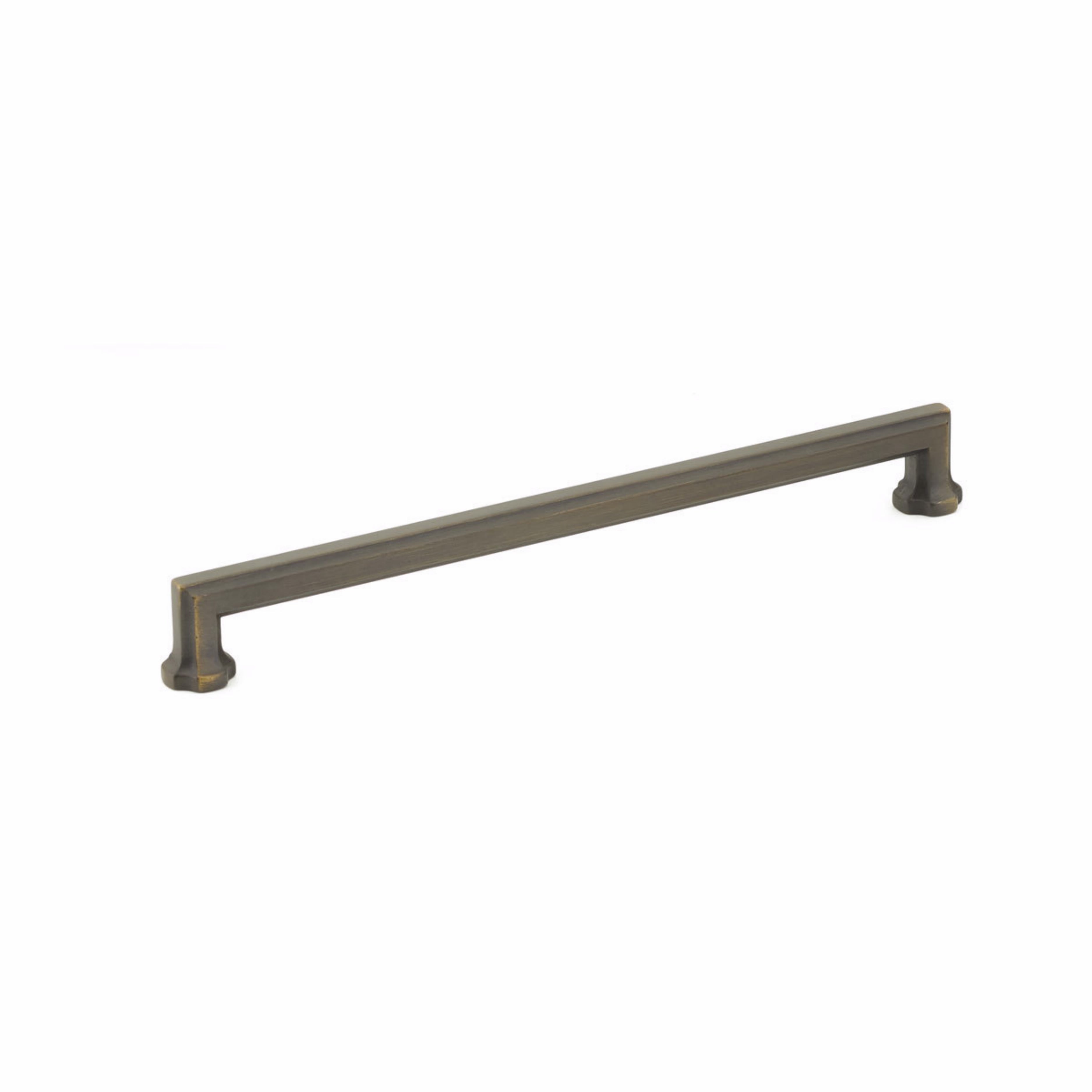 Schaub 886-ABZ 10" Center to Center Empire Cabinet Pull Ancient Bronze Finish Sparrow Supply
