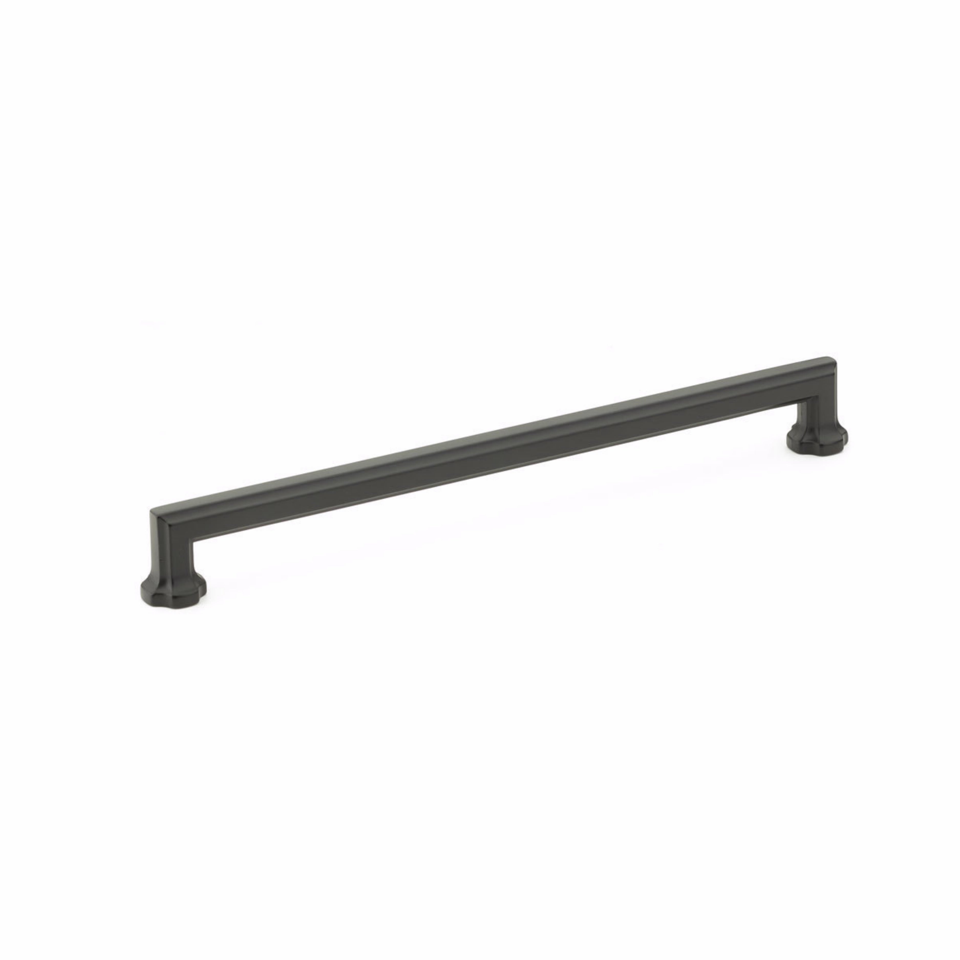 Schaub 886-MB 10" Center to Center Empire Cabinet Pull Matte Black Finish Sparrow Supply