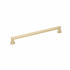 Schaub 886-SSB 10" Center to Center Empire Cabinet Pull Signature Satin Brass Finish Sparrow Supply