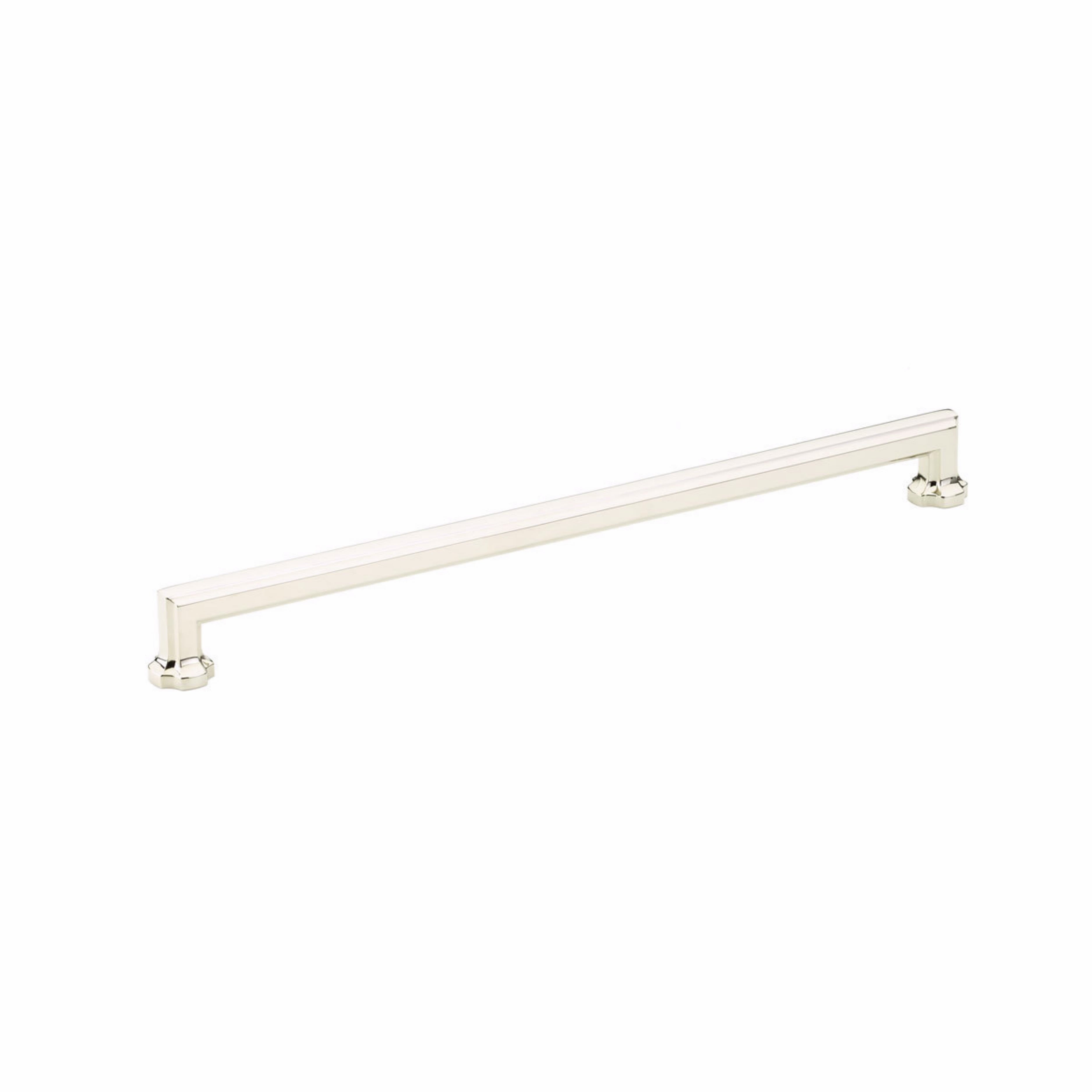 Schaub 887-PN 12" Center to Center Empire Cabinet Pull Polished Nickel Finish Sparrow Supply