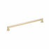 Schaub 887-SSB 12" Center to Center Empire Cabinet Pull Signature Satin Brass Finish Sparrow Supply