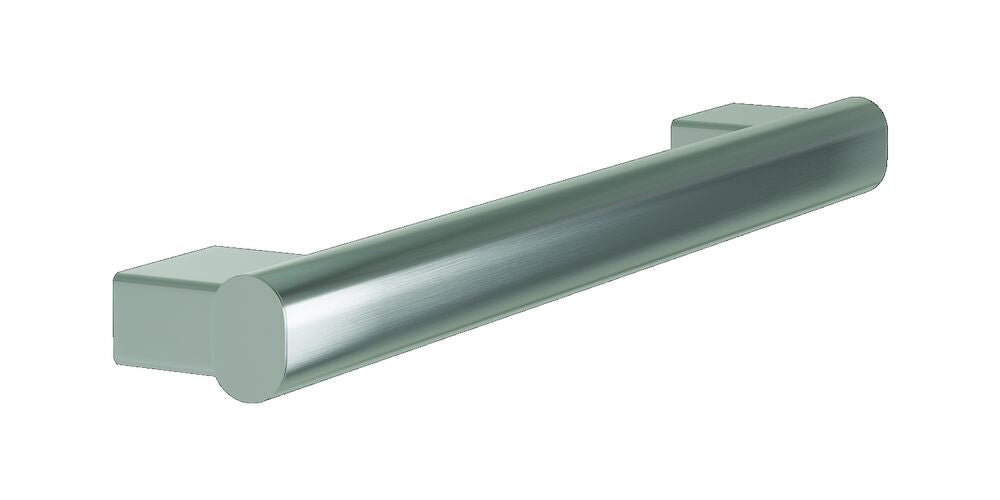 Bradley 8B1-0011800 Grab Bar Oval, Stainless Satin, 18"