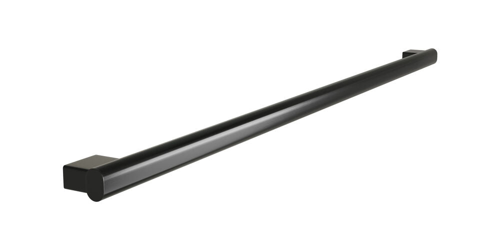 Bradley 8B1-0014800-BB Grab Bar Oval, Stainless Satin, 48" Brushed Black