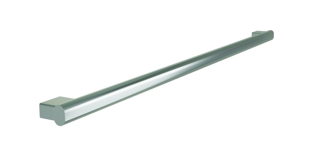 Bradley 8B1-0014800 Grab Bar Oval, Stainless Satin, 48"