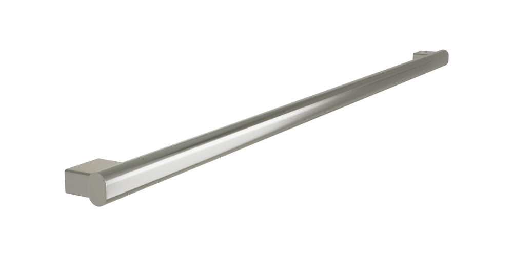 Bradley 8B1-0014800-BS Grab Bar Oval, Stainless Satin, 48" Brushed Stainless