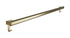 Bradley 8B1-0014896-BR Grab Bar Oval, Stainless Satin-w/Hooks, 48" Brushed Brass