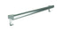 Bradley 8B1-0013696 Grab Bar Oval, Stainless Satin-w/Hooks, 36"
