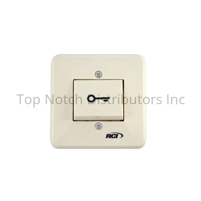RCI 909FMO Momentary Flush Rocker Switch; White Sparrow Supply