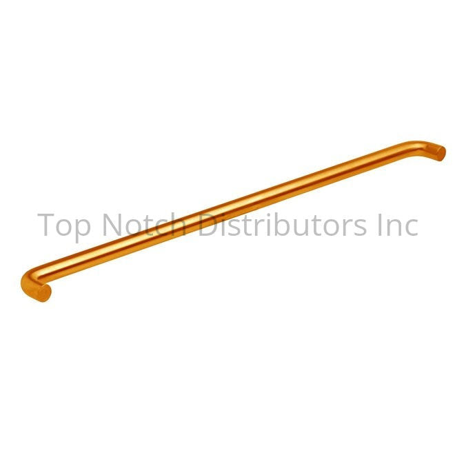 Ives 9100HD2810 28" Push Bar; 1" Round and 2-1/2" Projection Satin ... Sparrow Supply