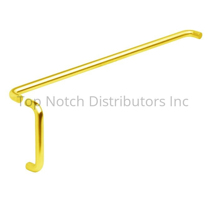 Ives 9103EZHD3323 33" Push Bar and 12" Pull Combo; 1" Round and 2-1... Sparrow Supply