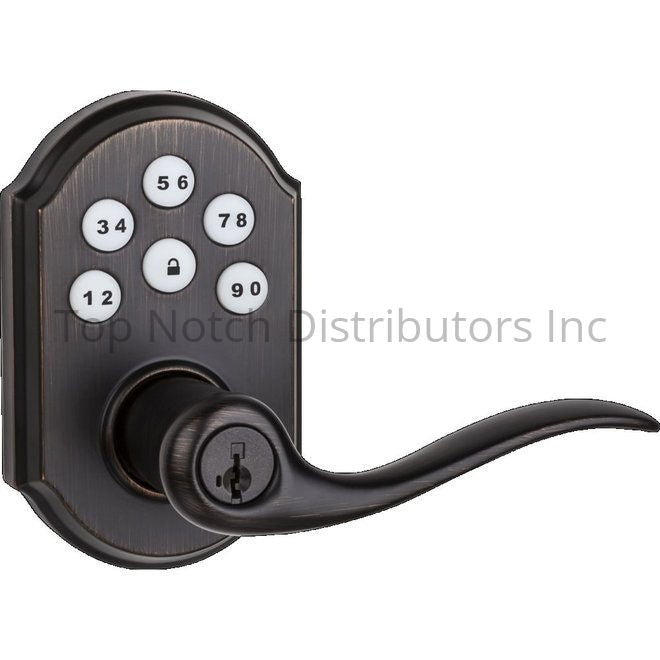 Kwikset 912TNLZW500-11PS Z-Wave Enabled Tustin Lever Smartcode Dead... Sparrow Supply