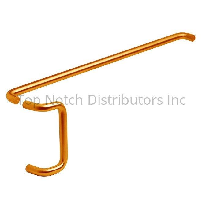 Ives 9190HD281810 28" Push Bar and 18" Offset Pull Combo; 1" Round ... Sparrow Supply