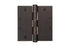 Emtek 92015US10B Pair of 4-1/2" x 4-1/2" Square Steel Heavy Duty Hinges Oil Rubbed Bronze Finish