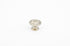 Schaub 930-WB 1-1/4" Sonata Convex Round Cabinet Knob White Brass Finish Sparrow Supply