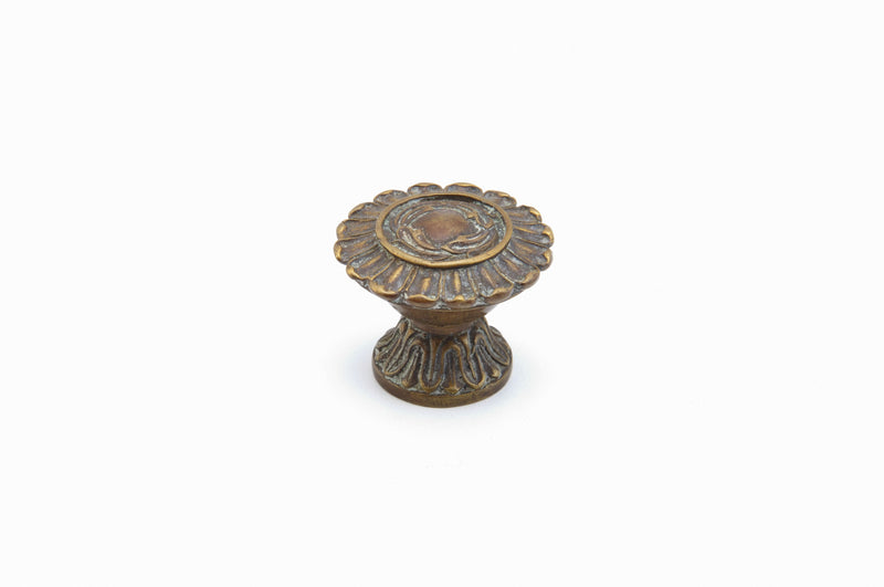 SCHAUB 937-MBR Cabinet Knobs - Brass Sparrow Supply