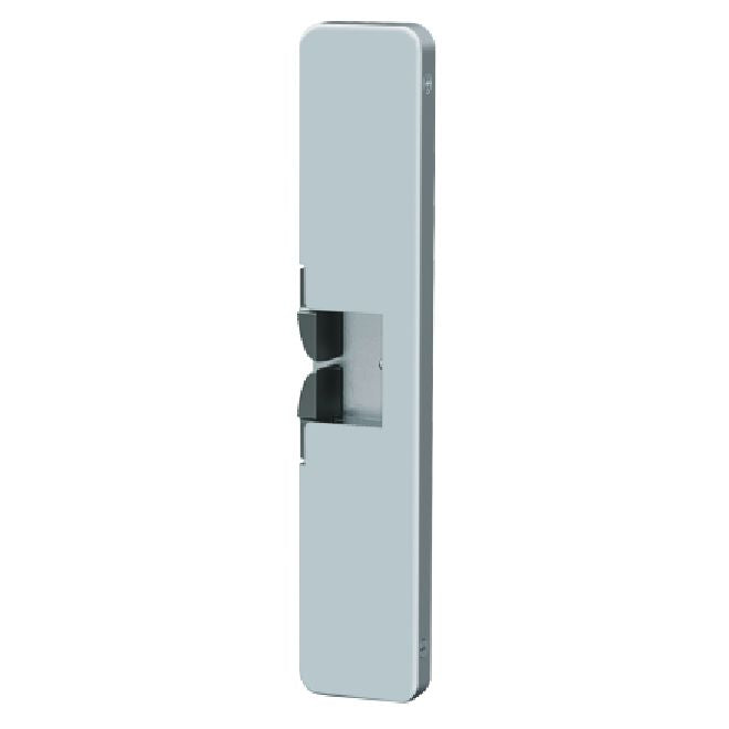 Hes 9400630LBSM 12VDC / 24VDC Electric Strike Body with Latchbolt Strike Monitor Satin Stainless Steel Finish Sparrow Supply